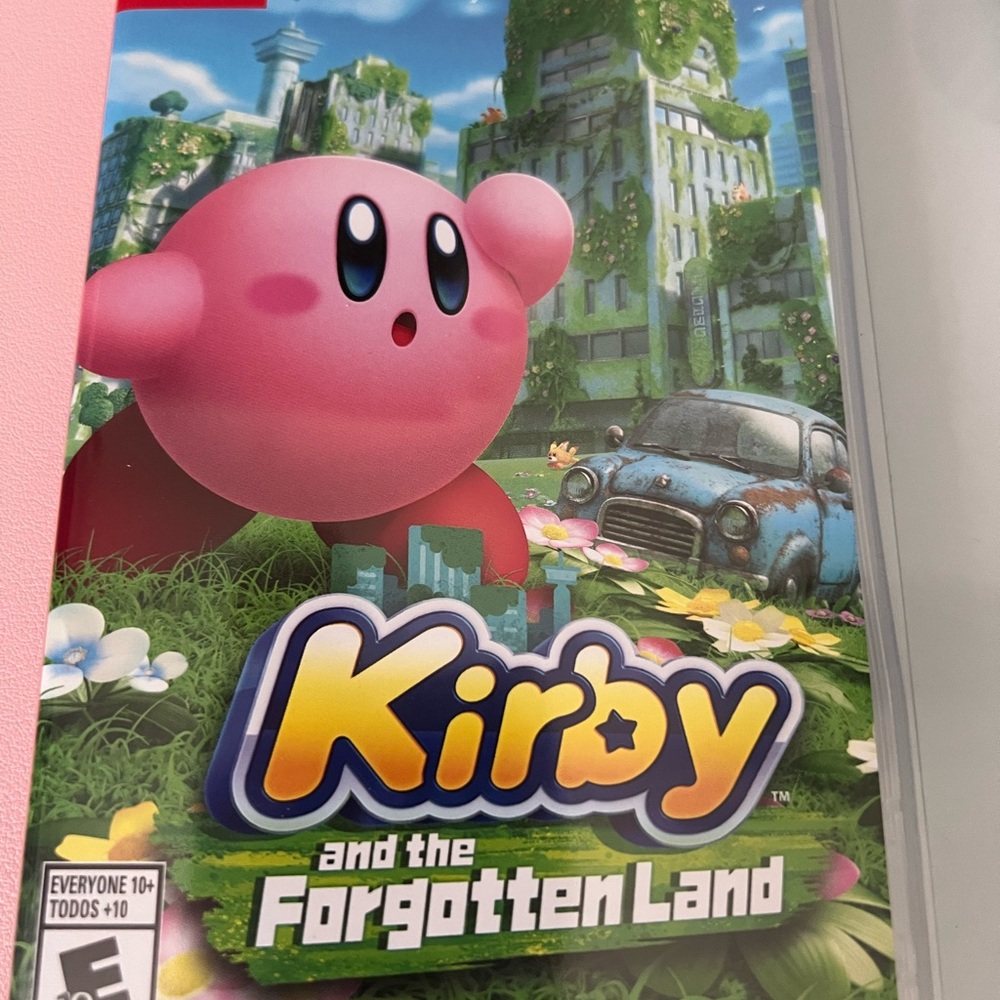Nintendo Kirby and the Forgotten Land - Pink and Green Adventure